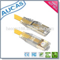 Cat5e utp rj45 cordon de câble falt de cuivre / systimax ampli pass flow cable plat plat / usine de porcelle ethernet cable de réseau